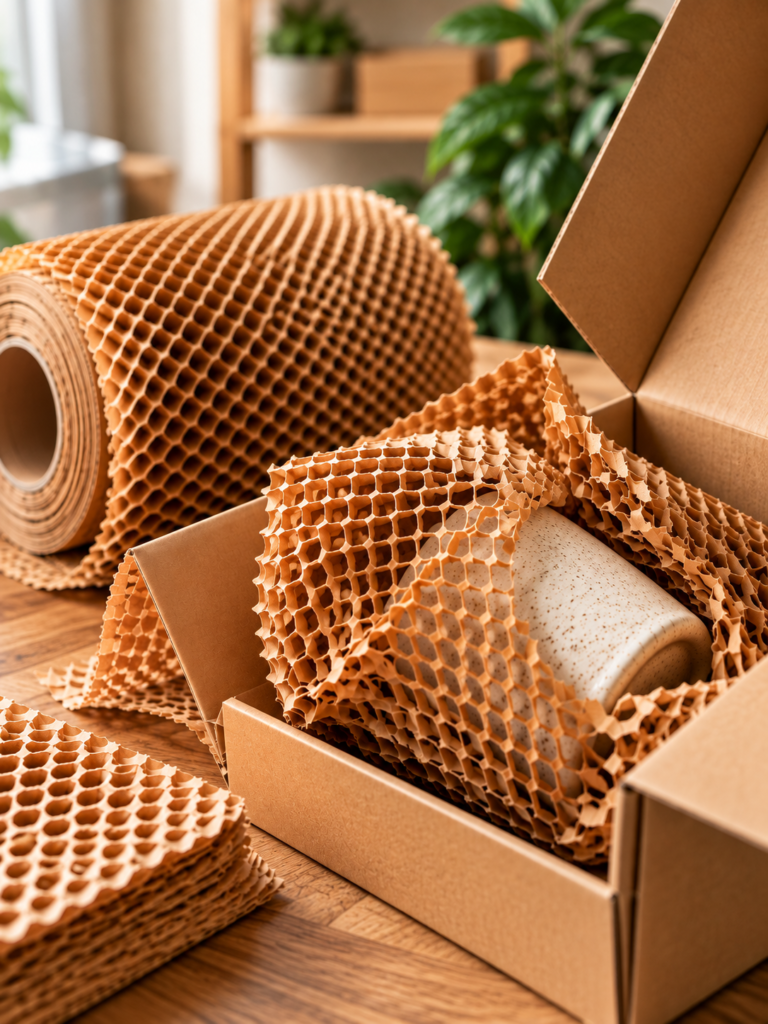 Honeycomb Paper Roll for Protective Packaging