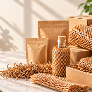 Kraft pouches for product packaging